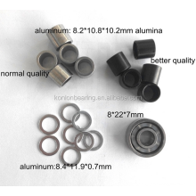 8.2*10.8*10.2mm Spacer deep groove ball bearing for 608 skateboard bearing